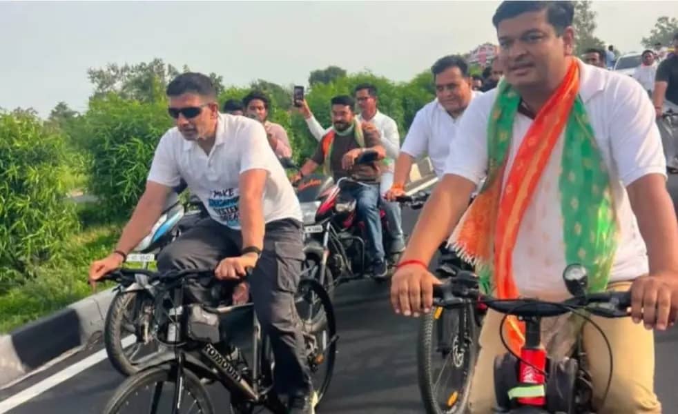 पेपर लीक, बेरोजगारी और किसानों के मुद्दे पर गरजे जीतू पटवारी, सीहोर से भोपाल कूच कर भरी हुंकार