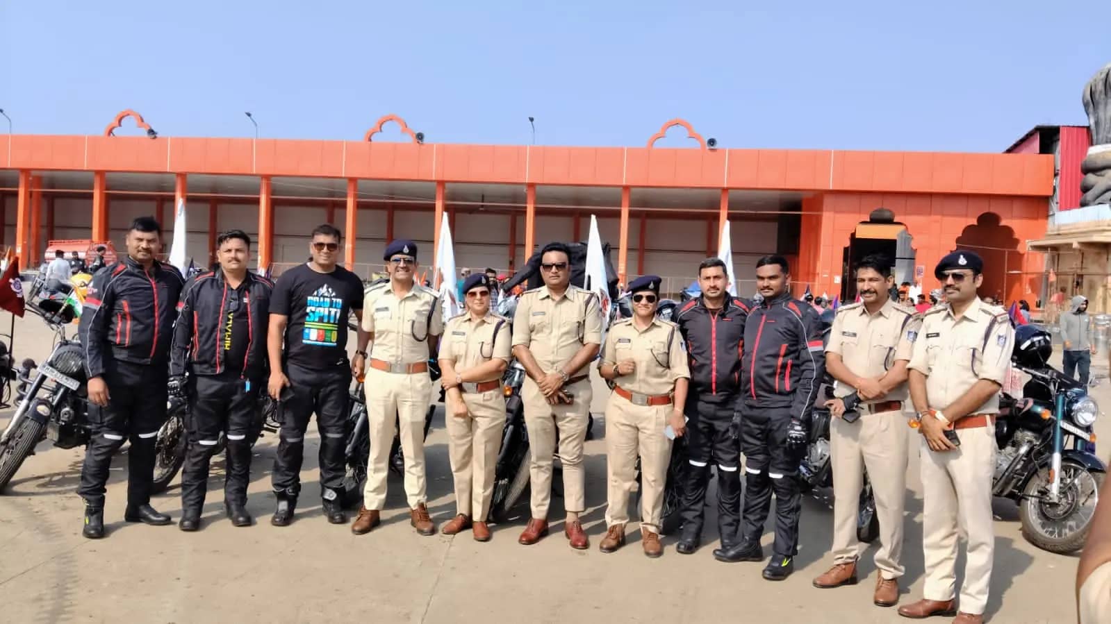 नशामुक्ति का संदेश लेकर सीहोर पहुंची बाइक रैली, 14 राज्यों के 146 राइडर्स ने दिया राष्ट्रीय एकता का संदेश