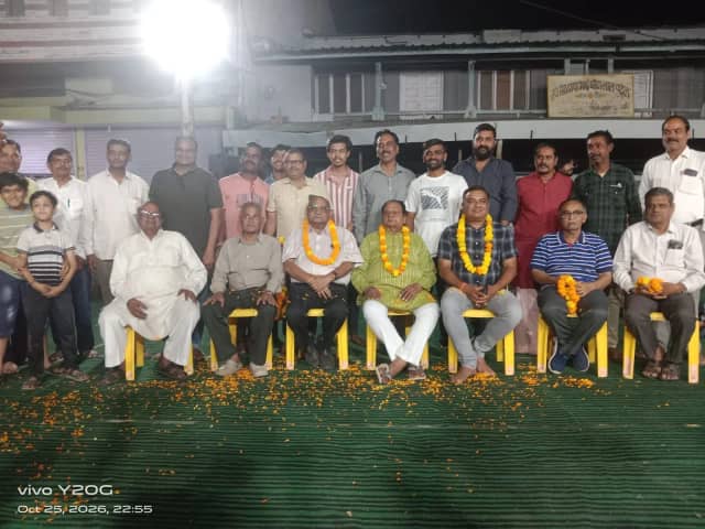 सीहोर में आठ दशक पुरानी गरबा परंपरा को सहेजने वाले गुजराती समाज के वरिष्ठजनों का सम्मान