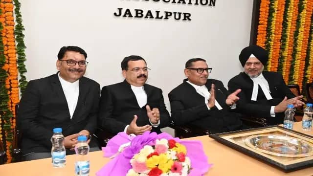 जबलपुर: हाईकोर्ट एडवोकेट्स बार एसोसिएशन की नई कार्यकारिणी ने संभाला पदभार