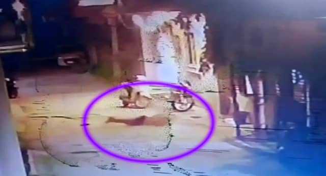 परिजनों ने लगाया हत्या कर शव फेंकने का आरोप,फुटेज में गैंगस्टर सलमान लाला का चाचा भी दिखा
