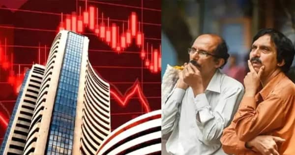 शेयर बाजारः मजबूत शुरुआत के बाद सेंसेक्स दिन के हाई से 600 अंक लुढ़का, निफ्टी 24,567 के नीचे