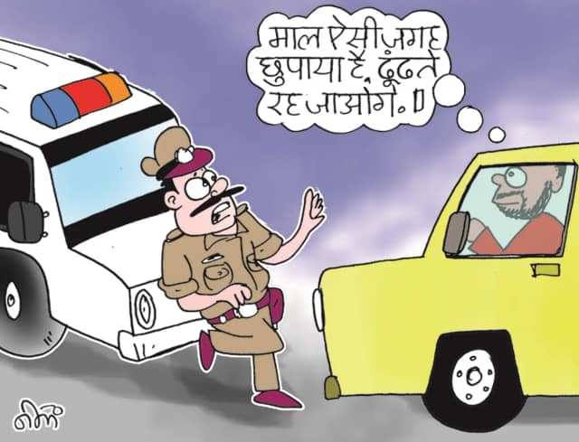 'पुष्पा' स्टाइल में दूध, पेट्रोल टैंकर, ट्रैक्टर, टायर और सीक्रेट चैंबर में हो रही अफीम-ड्रग्स स्मगलिंग