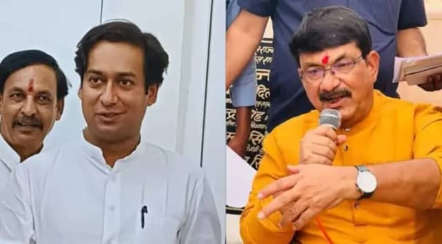 गुना में महेंद्र सिंह सिसोदिया और जयवर्धन सिंह गले मिले तो शुरू हुईं राजनीतिक चर्चाएं..