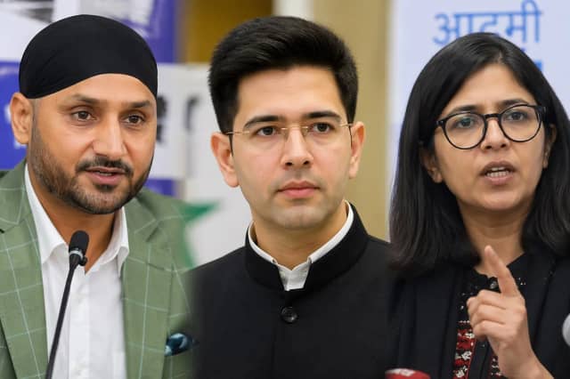 राघव चड्ढा के साथ इन 6 सांसदों ने भी छोड़ा केजरीवाल का साथ