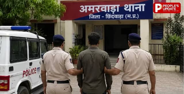 सांसद के नाम पर सोशल मीडिया में फर्जी वीडियो वायरल  किया, अमरवाड़ा का युवक गिरफ्तार 