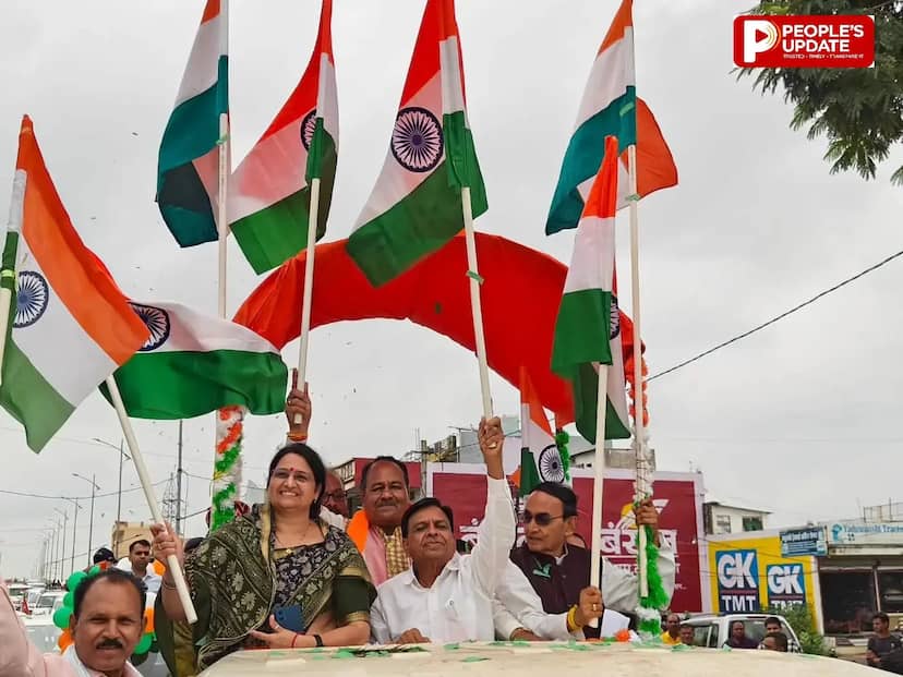 सिवनी मालवा में निकली विशाल तिरंगा यात्रा, डिप्टी सीएम जगदीश देवड़ा ने बढ़ाया उत्साह