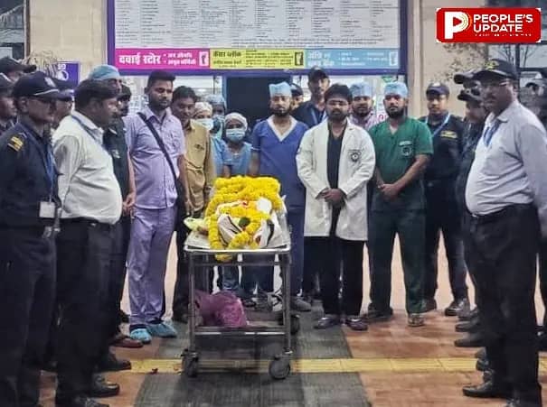 मौत के बाद भी तीन जिंदगियों में जिंदा रहेंगी शिवानी, नर्मदापुरम के गांव खापा में गार्ड ऑफ ऑनर देकर किया सम्मानित