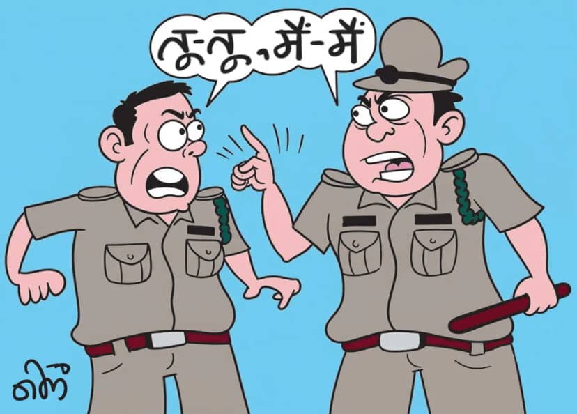 जबलपुर में चेक पॉइंट पर टीआई और हवलदार में मारपीट, दांत टूटने और चोट लगने की शिकायत करने वाला कांस्टेबल सस्पेंड