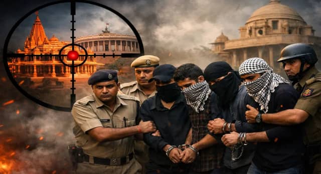 राम मंदिर से संसद तक हमले की साजिश, चार संदिग्धों की गिरफ्तारी से बड़ा खुलासा