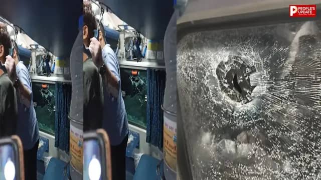  दुरंतो एक्सप्रेस में अचानक बरसे पत्थर! AC कोच का शीशा टूटा, यात्रियों में मचा हड़कंप 
