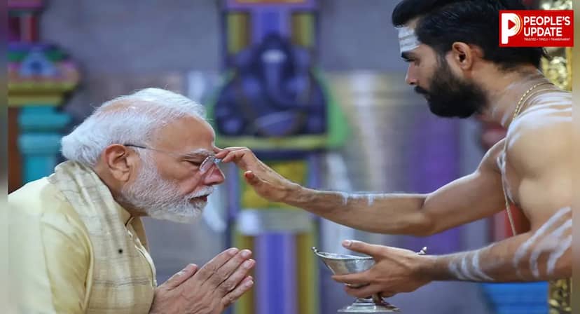मोदी के 25 साल पूरे! दिल्ली के विनायक मंदिर में की पूजा, कई नेताओं ने दी बधाई 