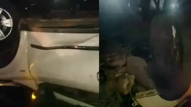 2 सगे भाइयों सहित 3 की मौत, कार को वाहन ने पीछे से मारी टक्कर, तेरहवीं के कार्यक्रम से लौट रहे थे