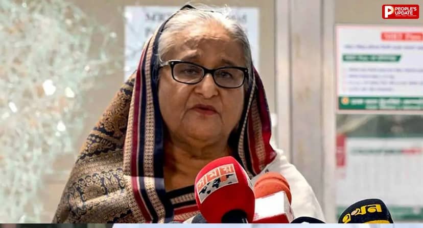 शेख हसीना बोलीं- वे मुझे जेल में डालें या मार दें, मैं दिसंबर तक वापस बांग्लादेश लौटूंगी, भाषण के दौरान कैमरा ऑफ रखा