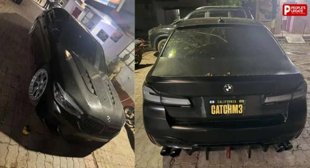 लखनऊ में BMW से 26 लाख रुपए बरामद, डिग्गी के लॉकर में छिपाई गई थी रकम
