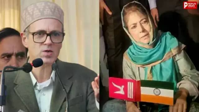 उल्टा राष्ट्रीय ध्वज पकड़ने के आरोप में शिकायत दर्ज, उमर अब्दुल्ला बोले- 'जानबूझकर नहीं हुआ होगा'