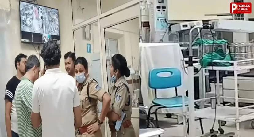 जिला अस्पताल के NICU की वॉर्मर मशीन में लगी आग, 3 नवजात झुलसे; एक मासूम की मौत