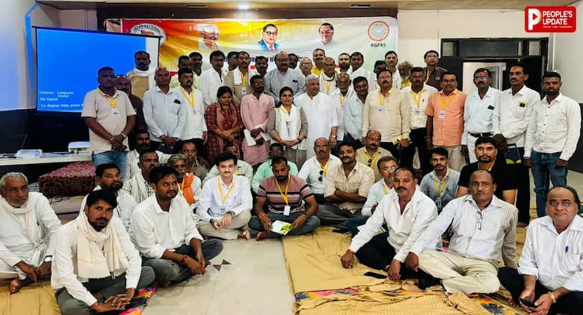 सर्वोदय संकल्प शिविर में कार्यकर्ताओं को दिया वैचारिक और संगठनात्मक प्रशिक्षण