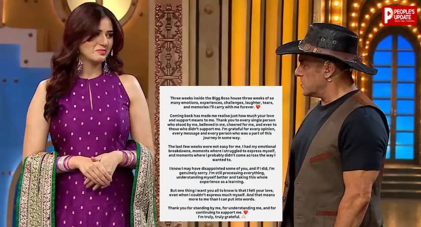 Isha Rikhi Eviction: बिग बॉस से निकलते ही इशा रिक्खी ने फैंस से मांगी माफी, शेयर किया इमोशनल नोट