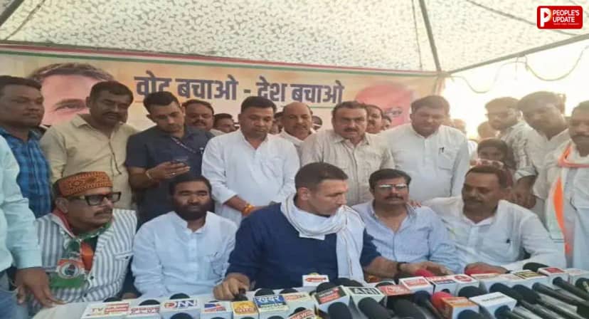 जीतू पटवारी का बड़ा दावा, बोले- दो साल बाद मध्यप्रदेश में बनेगी कांग्रेस सरकार; बरही की जन आक्रोश सभा में भाजपा पर साधा निशाना