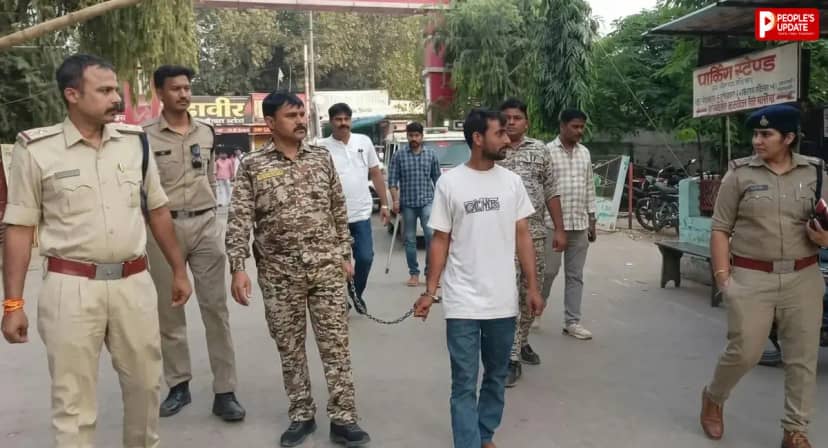 जिला अस्पताल में पार्किंग शुल्क मांगने पर फायरिंग, आरोपी गिरफ्तार; कट्टा, कारतूस और बाइक जब्त