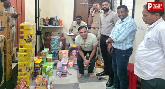 सिवनी मालवा में पटाखों के अवैध भंडारण पर पुलिस की कार्रवाई, दुकान में मिले पटाखे जब्त; BNS की धारा 288 में मामला दर्ज