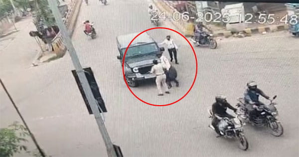 पटना की सड़कों पर पुलिस का खौफ खत्म! थार सवार की गुंडागर्दी, महिला पुलिसकर्मी को कुचलने की कोशिश का VIDEO VIRAL