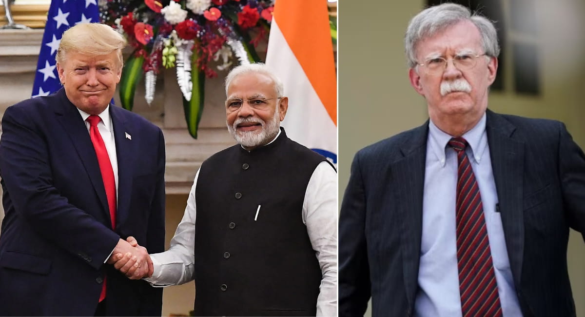 भारत पर भारी टैरिफ को लेकर ट्रंप पर पूर्व अमेरिकी NSA बरसे जॉन बोल्टन, बोले- PM मोदी को उन्हें दो बार नोबेल के लिए नॉमिनेट करना चाहिए