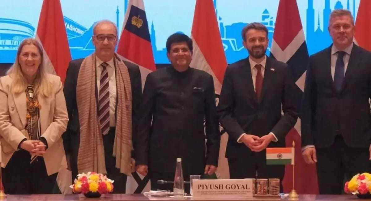 भारत-यूरोप के 4 देशों के बीच फ्री ट्रेड एग्रीमेंट लागू, रोजगार और निवेश में मिलेगा बड़ा लाभ; जानें क्या होगा सस्ता