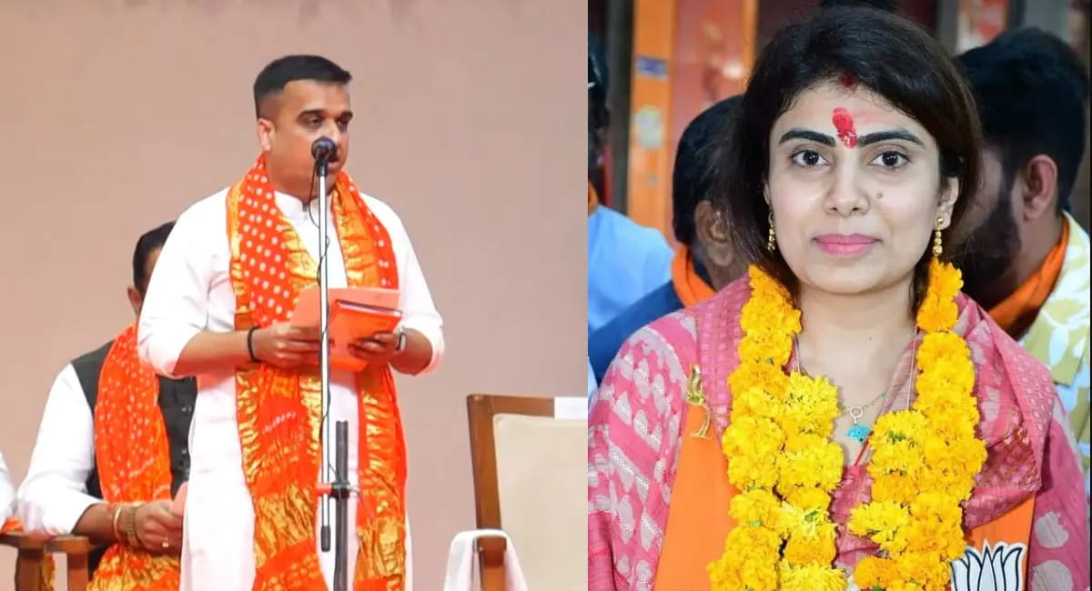 गुजरात में कैबिनेट विस्तार :  हर्ष संघवी बने डिप्टी CM, रिवाबा जडेजा सहित सभी नए मंत्रियों ने ली शपथ