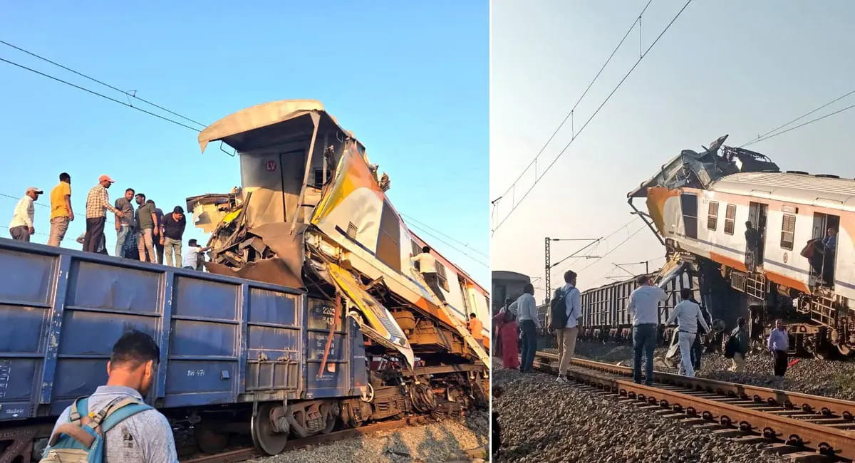 मृतकों की संख्या बढ़कर हुई 11, खड़ी मालगाड़ी से टकरा गई थी MEMU पैसेंजर ट्रेन