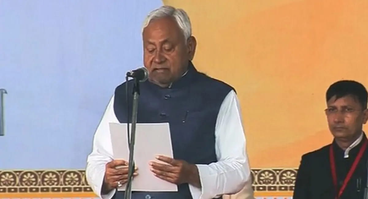 10वीं बार बिहार के CM बने नीतीश कुमार, डिप्टी सीएम बने सम्राट चौधरी और विजय कुमार सिन्हा