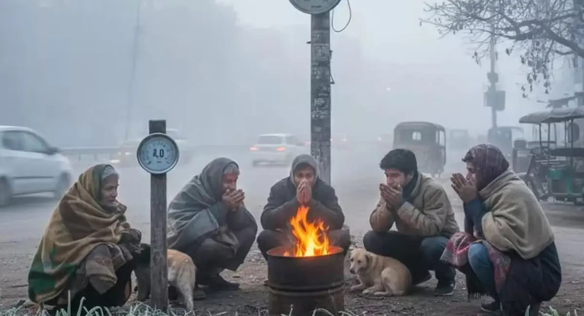 प्रदेश में रिकॉर्ड तोड़ सर्दी और कोहरे की मार, दतिया में भीषण हादसा