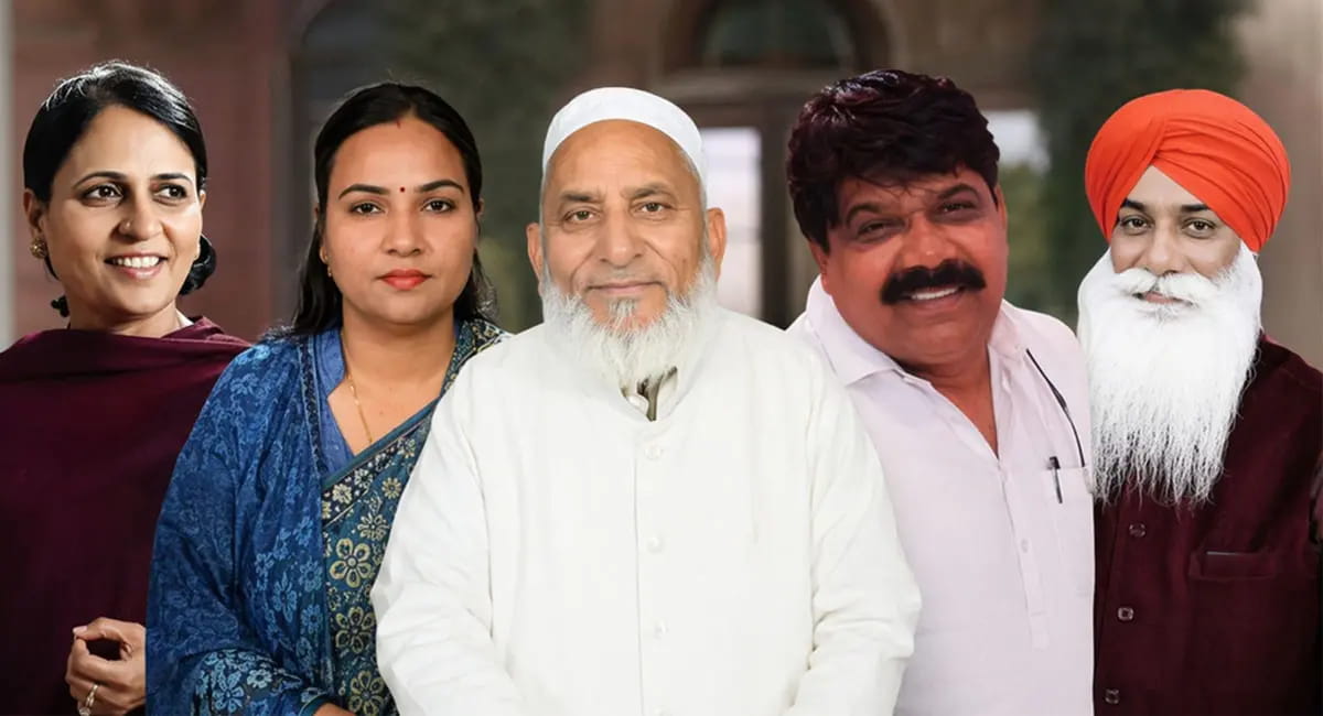 हरियाणा के 5 विधायक सस्पेंड, भाजपा उम्मीदवार के पक्ष में किया था मतदान