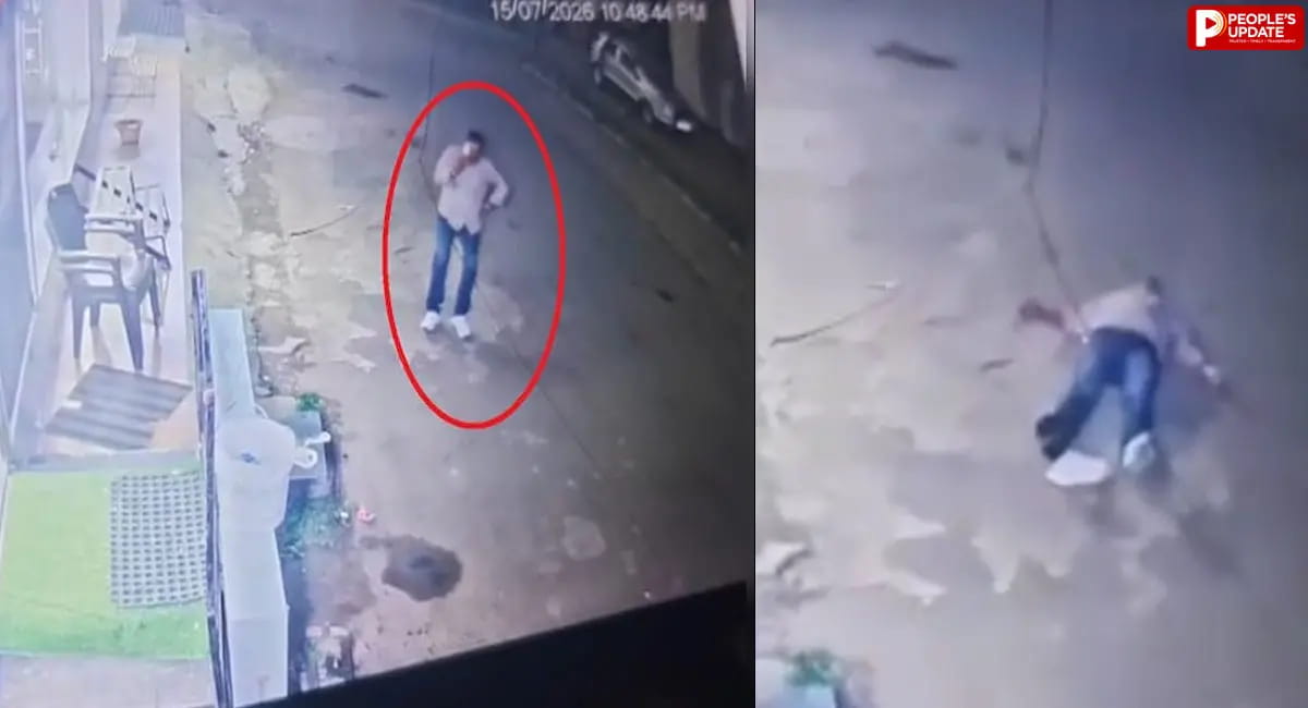 फोन पर बात करते-करते गिरे भाजपा पार्षद, हार्ट अटैक से मौत; CCTV में कैद हुई घटना