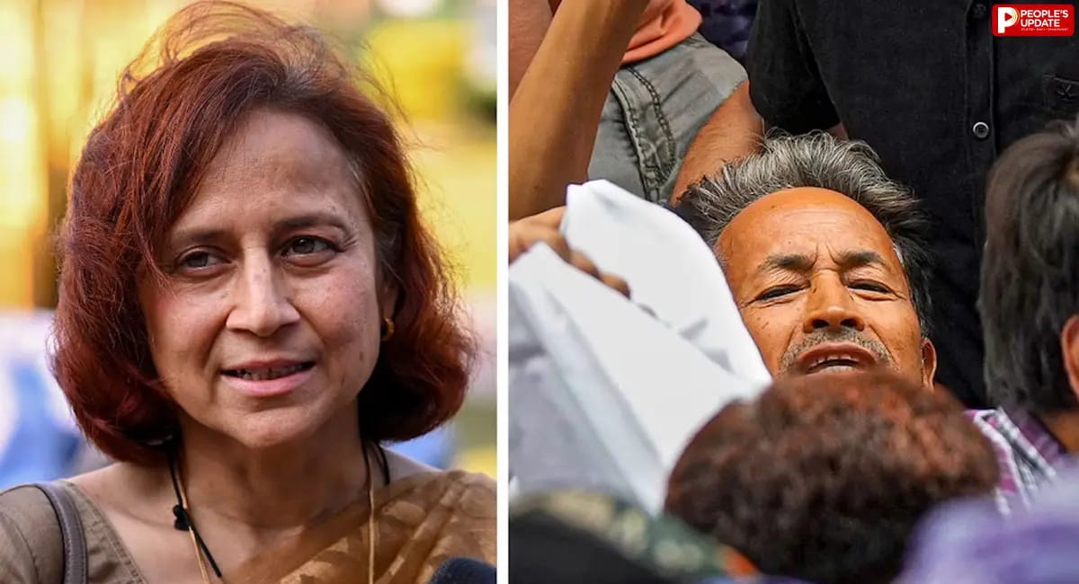 अस्पताल में भर्ती करने पर सोनम वांगचुक की पत्नी ने उठाए सवाल, बोलीं- मेरी मर्जी के बिना कुछ भी मत देना 