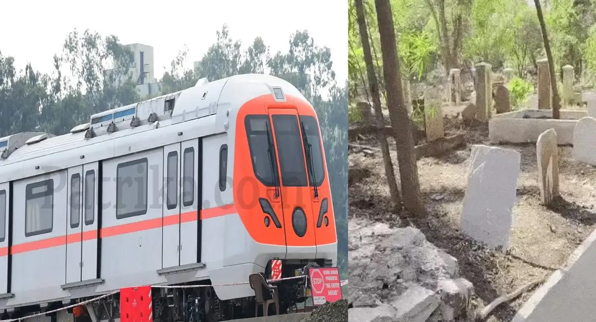 कब्रिस्तान के नीचे अंडरग्राउंड लाइन पर उठा विवाद,14 मई को अगली बहस