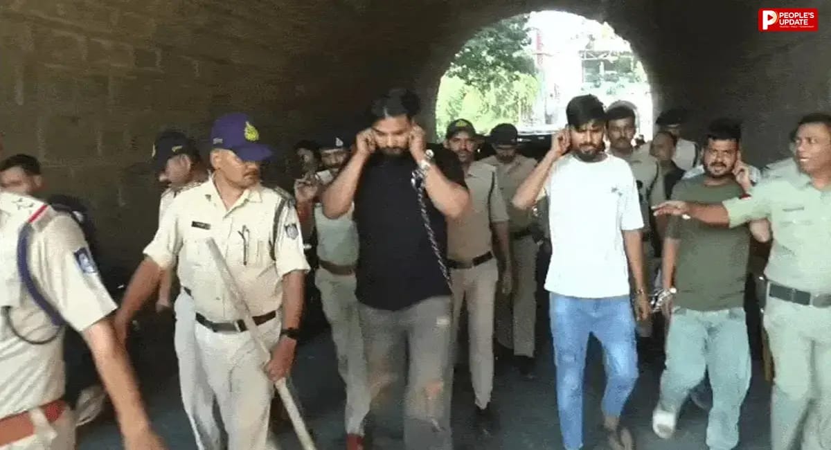 भोपाल में युवक से मारपीट के मामले में 3 गिरफ्तार, CCTV फुटेज से सामने आया था मामला