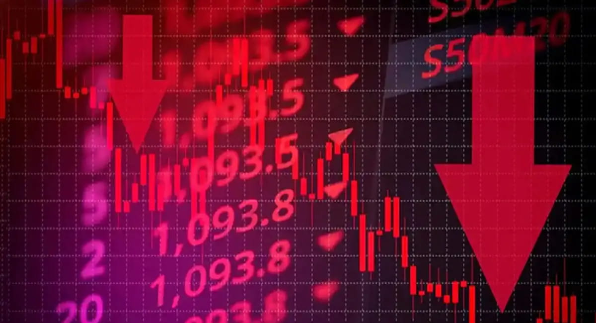 सेंसेक्स 122 अंक गिरकर 77,988 पर आया, निफ्टी 34 अंक टूटकर 24,196 पर बंद 
