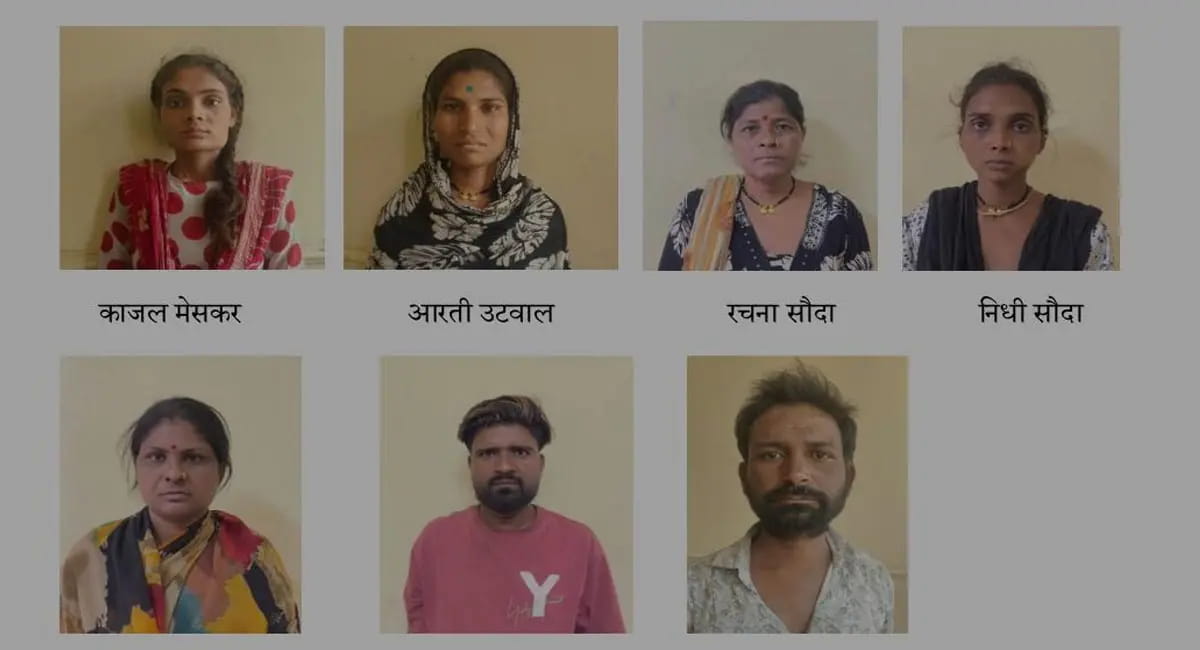 क्राइम ब्रांच की बड़ी कार्रवाई, गांजा तस्कर गिरोह का पर्दाफाश; 7 गिरफ्तार