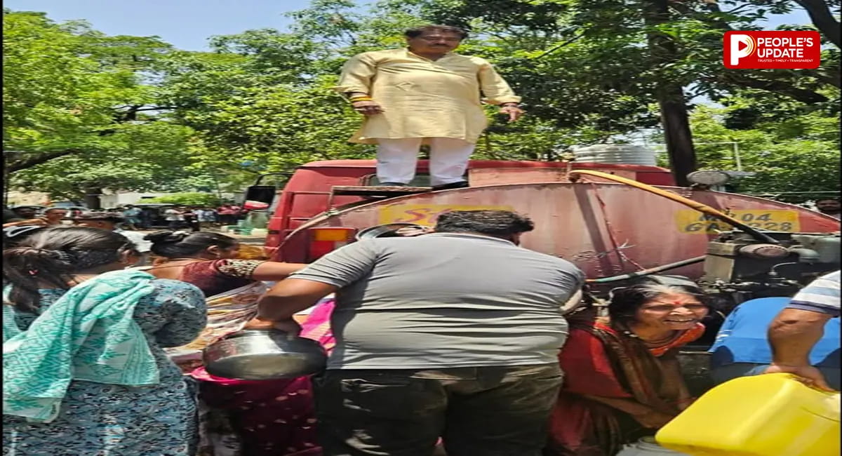 भोपाल में पानी का संकट, पाइपलाइन में लीकेज; बूंद-बूंद को तरस रहे लोग