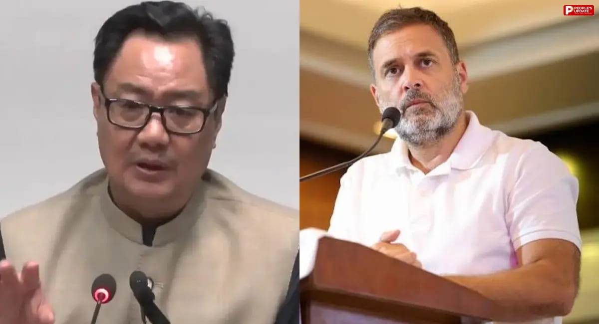 राहुल और प्रियंका गांधी से किरेन रिजिजू ने की मुलाकात, परिसीमन और महिला आरक्षण बिल पर मांगा समर्थन