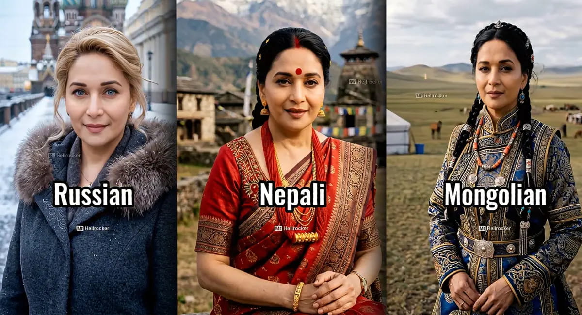 रूस से नेपाल तक हर लुक पर फिदा हुआ इंटरनेट