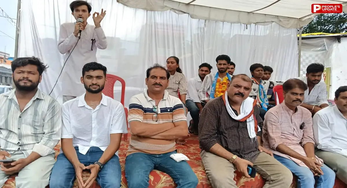 अनंत तिवारी, सोहागपुर में NSUI की 12 किमी साइकिल रैली