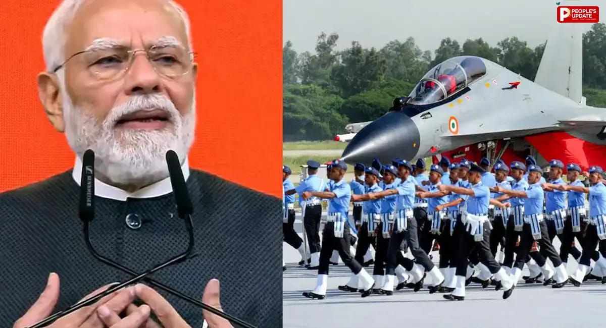 एयरफोर्स डे पर PM मोदी ने वायु योद्धाओं को दी बधाई, कहा- उनके साहस को सलाम
