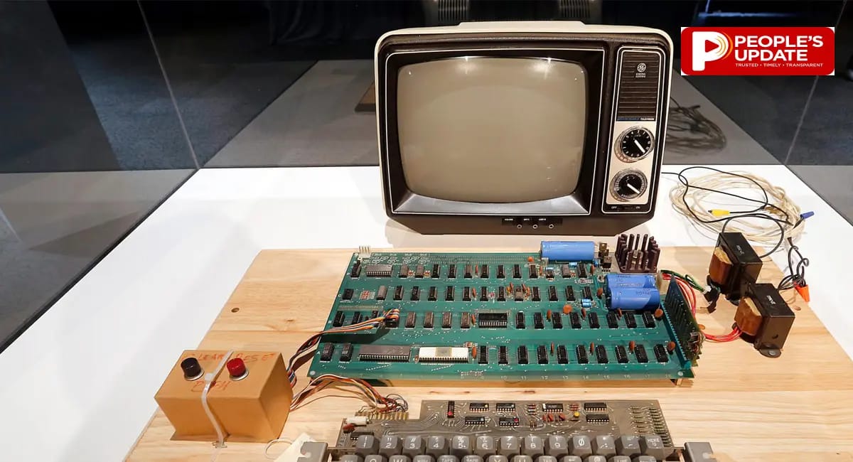 बेहद दुर्लभ Apple-1 कंप्यूटर 1.15 मिलियन डॉलर में बिका, नीलामी में बना नया वर्ल्ड रिकॉर्ड