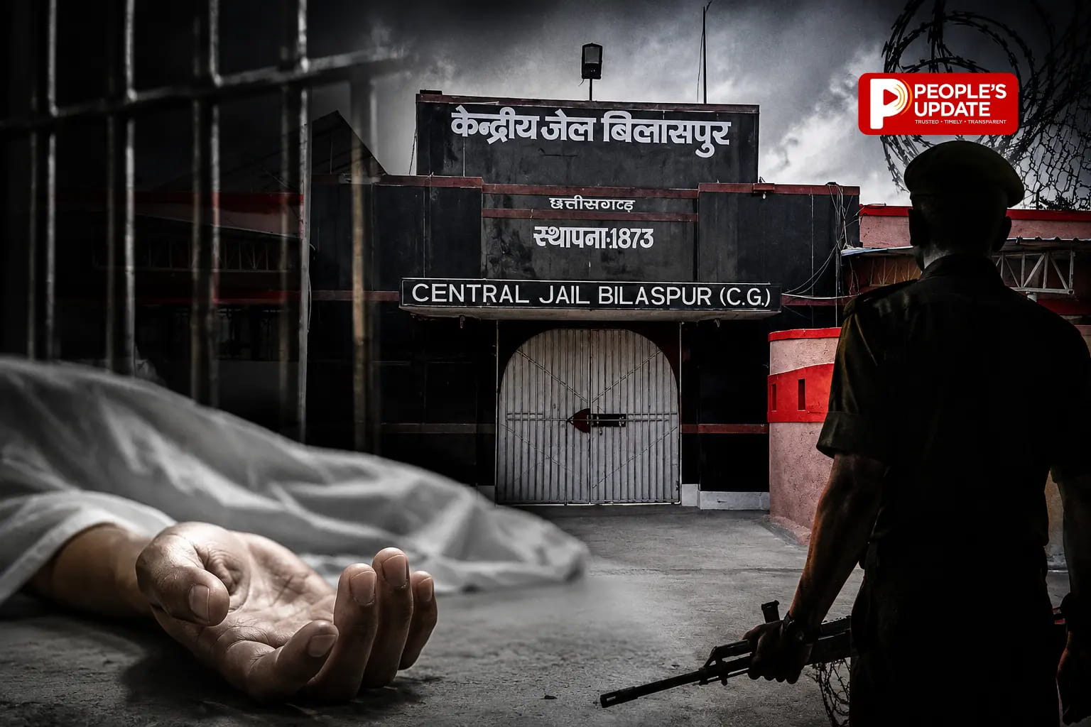 बिलासपुर केंद्रीय जेल में फिर कैदी की मौत, एक महीने में चौथी मौत से जेल व्यवस्था पर उठे सवाल