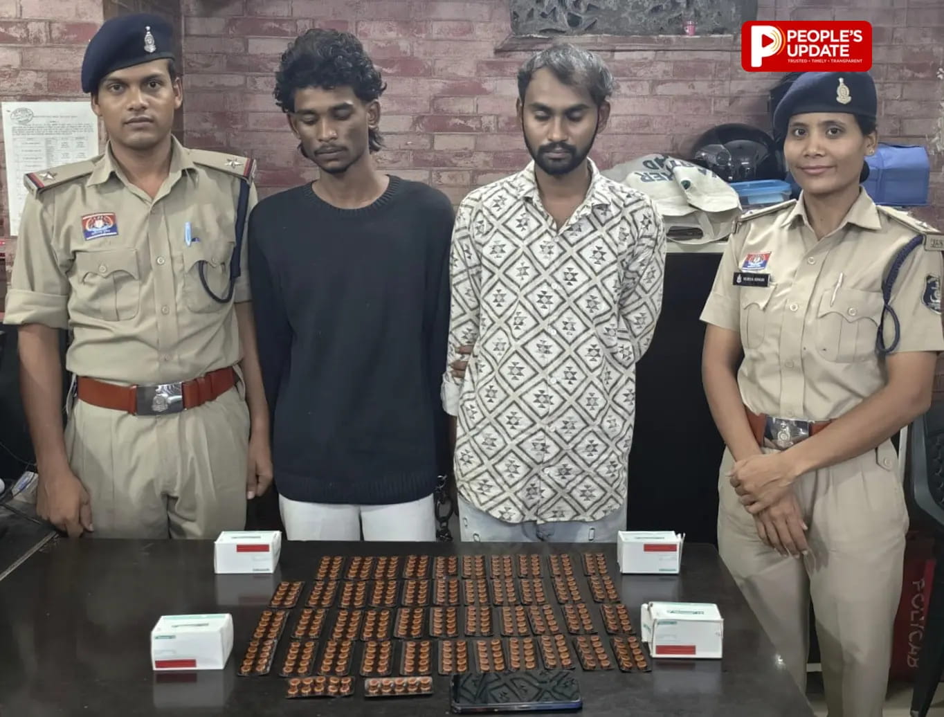 रायपुर में नशे का नेटवर्क बेनकाब: 459 प्रतिबंधित टेबलेट के साथ 2 तस्कर गिरफ्तार