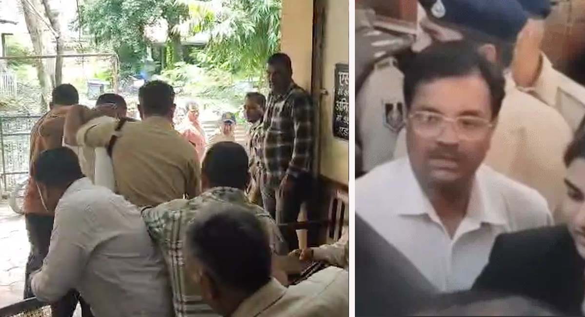 लव जिहाद फंडिंग केस में फरार कांग्रेस पार्षद अनवर कादरी ने किया सरेंडर, कोर्ट परिसर में लोगों ने की पीटने की कोशिश