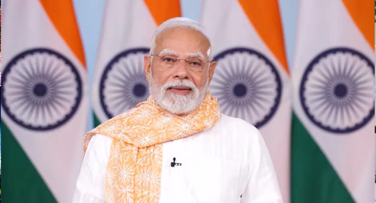 पीएम मोदी का राष्ट्र के नाम संबोधन, बोले- कल से देश में GST बचत उत्सव शुरू हो रहा...